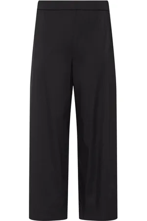 Max Mara Pantaloni Rio In Popeline Di Misto Cotone