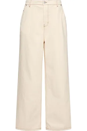 Ami Jeans Wide Fit In Cotone