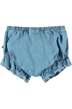 Molo Culotte In Denim Di Cotone Organico
