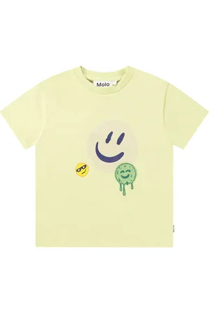 Molo T-shirt In Cotone Organico Con Stampa