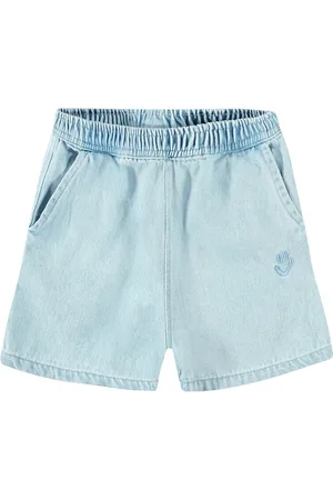 Molo Shorts In Denim Di Cotone Organico