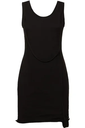Helmut Lang Vestito Corto In Misto Cotone