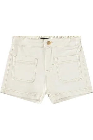 Molo Shorts In Denim Di Misto Cotone