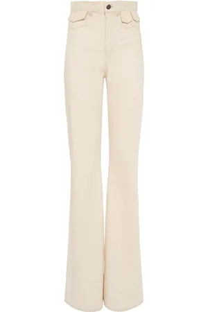 Chloé Jeans Dritti In Cotone