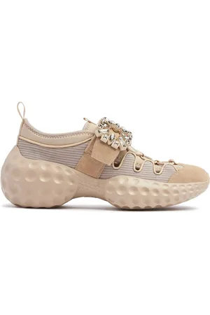 Roger Vivier Sneakers Viv Run In Cotone E Mesh