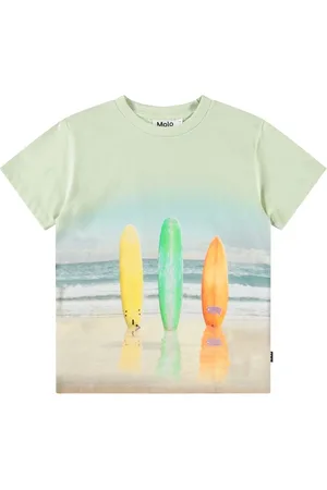 Molo T-shirt In Cotone Organico Con Stampa