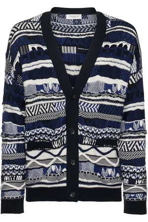 LANEUS Cardigan In Maglia