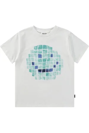 Molo T-shirt In Cotone Organico Con Stampa