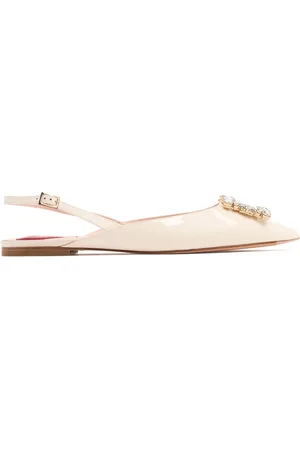 Roger Vivier Décolleté Virgule In Vernice / Slingback 5mm