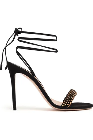 Gianvito Rossi Sandali In Camoscio 105mm