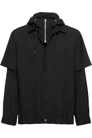 SACAI Felpa Con Cappuccio In Misto Lana