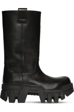 Balenciaga Stivaletti Combat Bulldozer In Lana 80mm