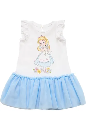 MONNALISA Vestito In Jersey Di Cotone Stampato
