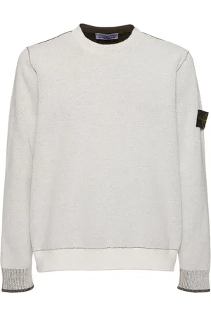 Stone Island Felpa In Misto Cotone