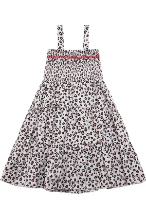 MONNALISA Vestito In Mussola Di Cotone Stampata