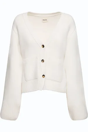 Khaite Cardigan Scarlet In Cashmere
