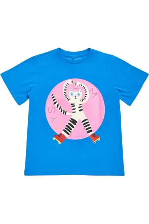 Stella McCartney T-shirt In Jersey Di Cotone Stampato