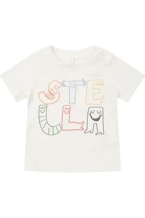 Stella McCartney T-shirt In Jersey Di Cotone Stampato