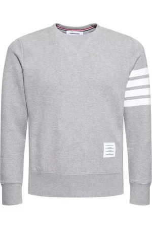 Thom Browne Felpa In Jersey Di Cotone