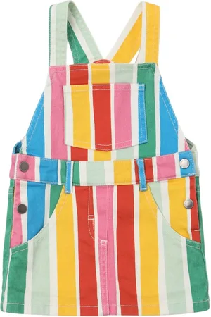 Stella McCartney Vestito In Denim Stretch Stampato