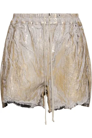 Rick Owens Shorts Boxers Gold In Denim