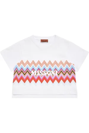 Missoni T-shirt In Jersey Di Cotone Stampato