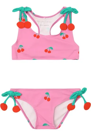 Stella McCartney Bikini In Poly Con Stampa E Applicazioni