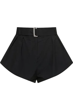 MAGDA BUTRYM Shorts In Misto Cotone Con Cintura