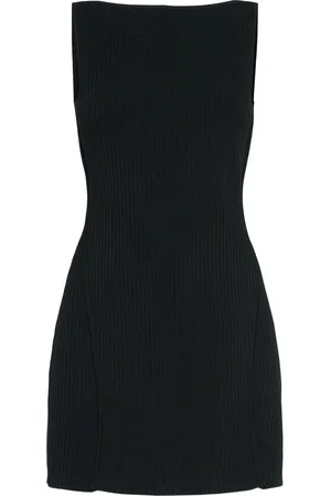 Sportmax Vestito Mini Monviso In Viscosa Stretch Lucida