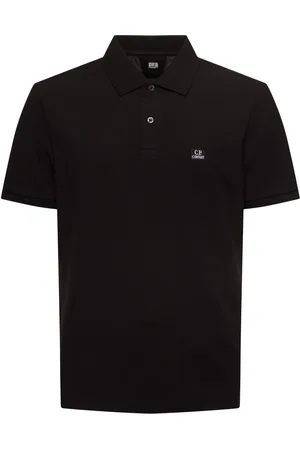 C.P. Company Polo A Maniche Corte In Piqué Stretch