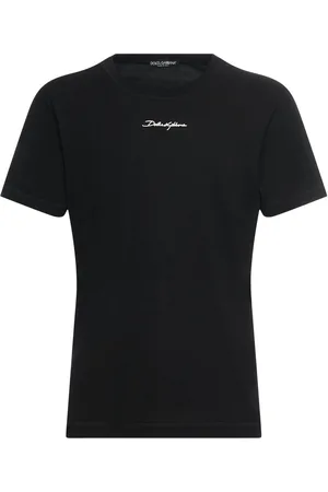 Dolce & Gabbana T-shirt Girocollo In Jersey Di Cotone