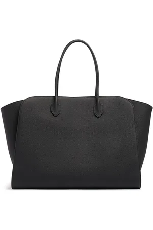 The Row Borsa Shopping Marlo 17 In Pelle Martellata