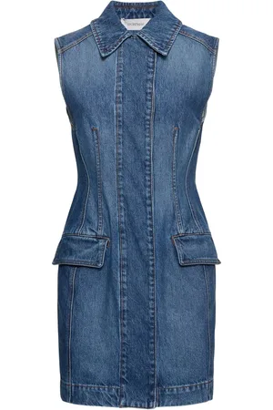 Sportmax Vestito Chemisier Carabo In Denim