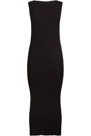 Issey Miyake Vestito Lungo Pressed Flora
