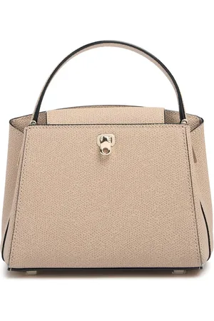 VALEXTRA Borsa Micro Brera In Pelle Martellata