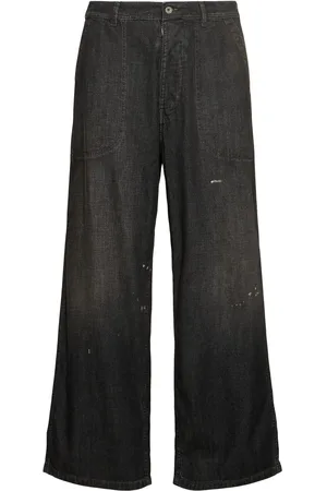 Maison Margiela Pantaloni In Denim Di Cotone