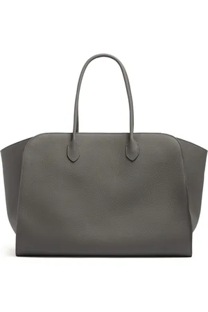 The Row Borsa Shopping Marlo 17 In Pelle Martellata