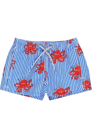 MC2 SAINT BARTH Shorts Mare In Nylon Stampato