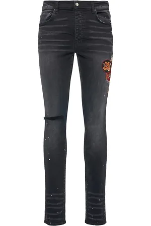 AMIRI Jeans Skinny In Denim Stretch Con Patch