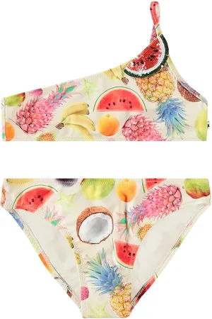 Molo Bikini Monospalla Con Stampa