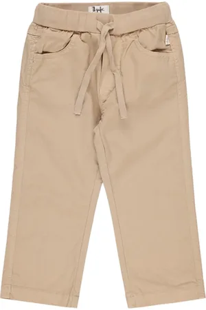 Il gufo Pantaloni In Drill Di Cotone
