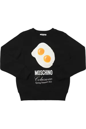 Moschino Felpa In Cotone Stampato