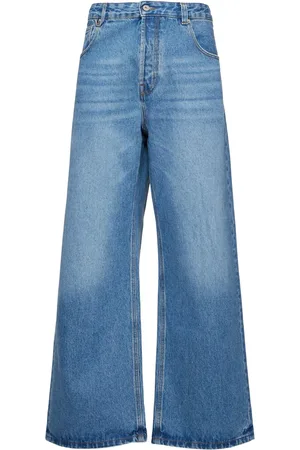 Jacquemus Jeans Le De Nîmes Large In Denim
