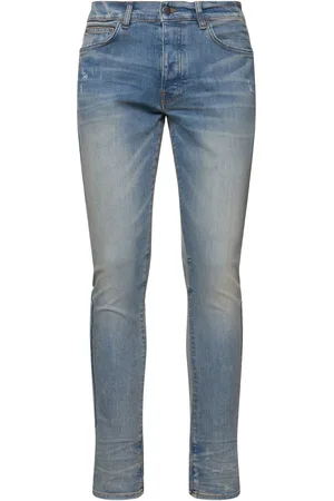 AMIRI Jeans Skinny 3d Bones In Denim Stretch