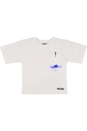 Moschino T-shirt In Jersey Di Cotone Stampato