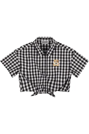 Moschino Camicia In Popeline A Quadri