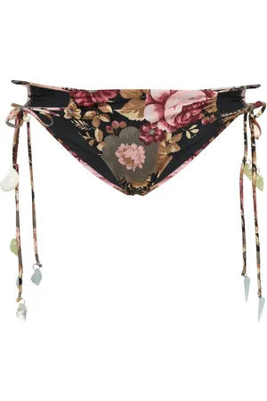 Chloé Slip Bikini In Nylon Stampato