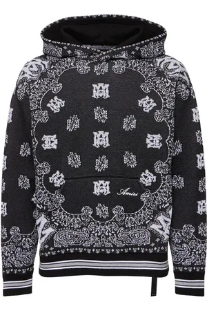AMIRI Felpa Bandana In Cotone Con Cappuccio