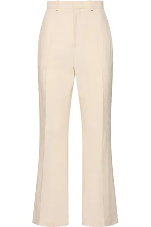 BITE Pantaloni Cropped Credo In Lino E Cotone