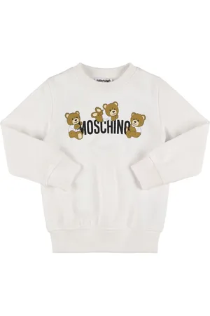 Moschino Felpa In Cotone Stampato